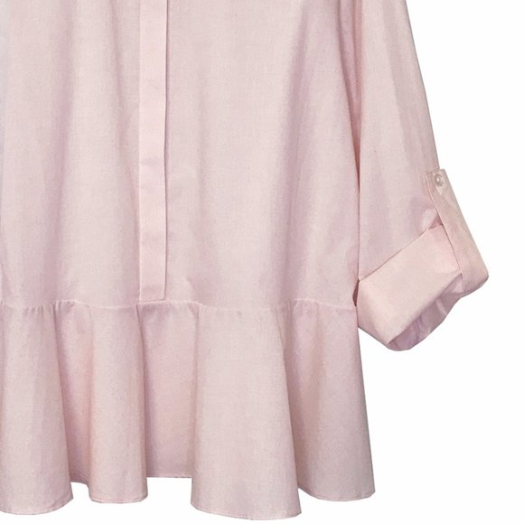 Pink Cotton Button-down Shirt - Size M - Picture 5 of 5